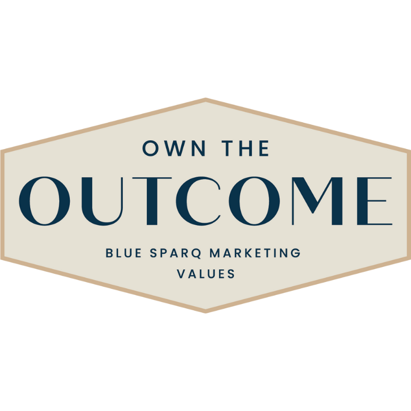 Own The Outcome | Blue Sparq Marketing Values